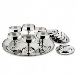 Барон ( Baron ) - Набор для шампанского посеребренный 