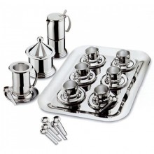 Астра Мини ( Astra Mini ) - Кофейный сервиз посеребренный 