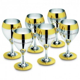 Принц - Набор для ликера с золотым декором.