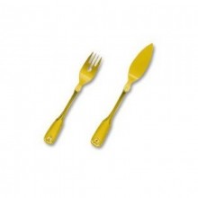 Венус ( Venys )  - позолоченный рыбный набор на 6 персон 