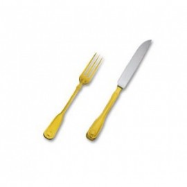 Венус ( Venys )   - позолоченный набор для стейка на 6 персон 