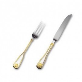 Венус ( Venus )  - набор для стейка на 6 персон с золотым декором