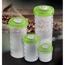 Цилиндрическая емкость VacSy зеленая.