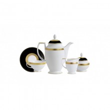 Блэк-энд-Уайт ( Black White ) - Кофейный набор 6 персон (15 единиц).