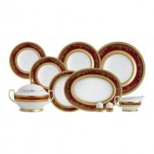 Роял Голд - Бордо ( Royal Gold Bordeaux ) - Набор для ужина на 6 персон (25 единиц).