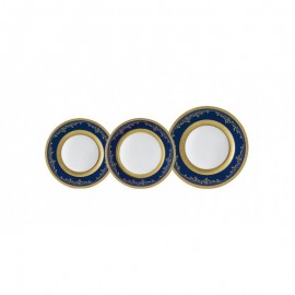 Роял Голд - Кобальт ( Royal Gold Cobalt ) -Набор для ужина на 12 персон (43 единиц).