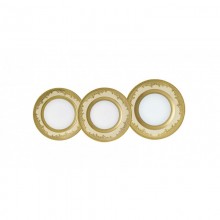 Роял Голд - Кремовый ( Royal Gold Creme ) - Набор для ужина на 12 персон (43 единиц).